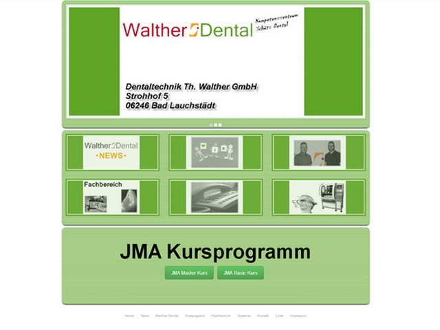 Neue Homepage von Dentaltechnik Walther